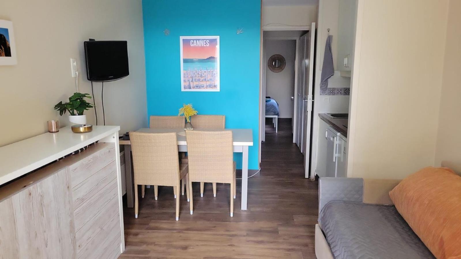 Superbe Appartement Cannes Avec Piscine 1 Chambre Exterior photo